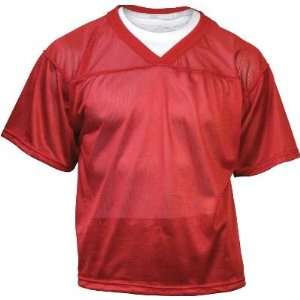  Youth Micro Mesh Flag Football Jersey   X SMALL Silver   Equipment 