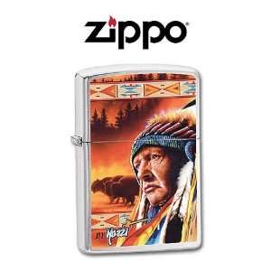  Zippo Native American Mazzi Indian Z24399: Health 