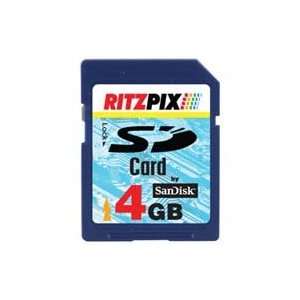  RitzPix 4GB SDHC Memory Card: Computers & Accessories