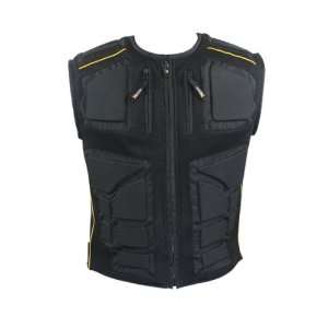  Mens Padded Vest with Tri Tex Fabric and Mesh   Size 
