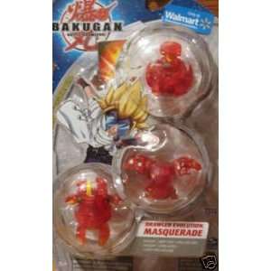  Bakugan Evolution Hydranoid Red Pyrus Translucent 
