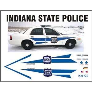  BILL BOZO INDIANA STATE POLICE DECALS: Home Improvement