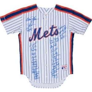 Signed Gary Carter Jersey   1986 WORLD SERIES CHAMPS Team 35 Rawlings 