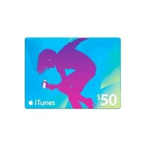  $50 Itunes Gift Card   SHIPS WORLDWIDE: Everything Else
