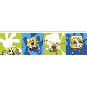  SpongeBob Self Stick Wall Border Nickelodeon Baby