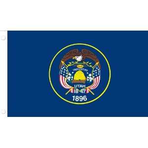  Allied Flag Outdoor Nylon State Flag, Utah, 3 Foot by 5 
