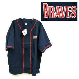  Atlanta Braves Zip Up Jersey (X Large): Sports & Outdoors