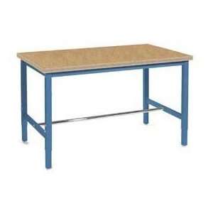   72 X 36 Shop Top Safety Edge Production Bench Blue