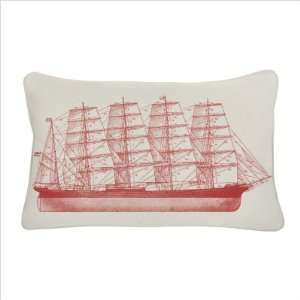  Thomas Paul OD 0200 LAV Outdoor Tall Ship Pillow in Lava 