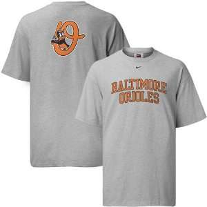   Nike Baltimore Orioles Ash Changeup Arched T shirt: Sports & Outdoors