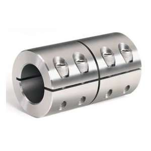 One Piece Industry Standard Clamping Couplings, 3/8, Stainless Steel 