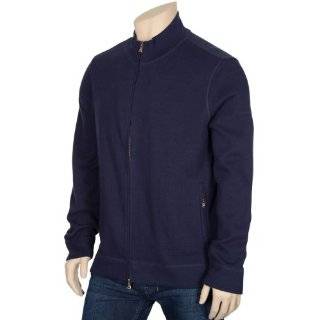 Faconnable Mens Blue Cotton Cardigan Sweatshirt Small S Euro 48 Zip 