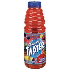 Twister 20 Oz Tropical Fruit Fury   12: Grocery & Gourmet Food
