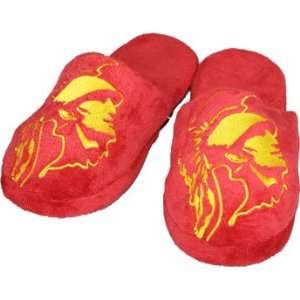  USC Big Logo Hard Sole Slippers Small: Sports & Outdoors