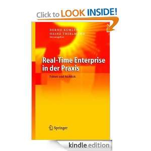 Real Time Enterprise in der Praxis: Fakten und Ausblick (German 