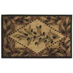   Olive Diamond Beige 03100 Novelty 26 x 42 Area Rug