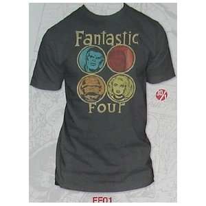    Fantastic 4 M Size Marvel License Tee Shirt 