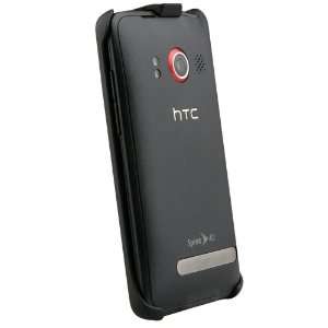  Naztech Rubberized Springtop Swivel Holster for HTC EVO 4G 