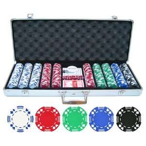 11.5g 500pc Double Suited Poker Chip Set:  Sports 
