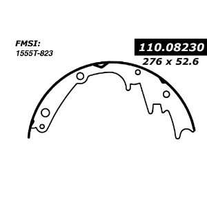  Centric Parts, 111.08230, Centric Brake Shoes Automotive
