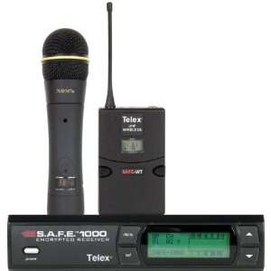  Telex SAFE 1000 HL Wireless Microphone System 950 Channels 