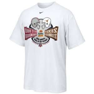  vs. Texas Longhorns White 2009 Fiesta Bowl Head to Head T shirt