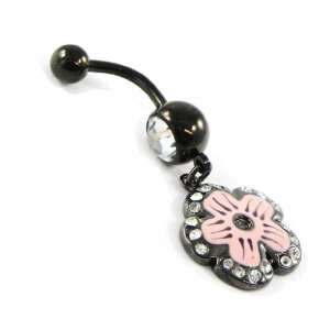  Body piercing Flora pink. Jewelry