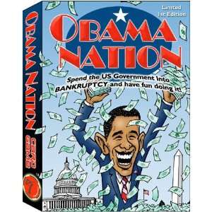  Obama Nation Card Game Signed: Toys & Games