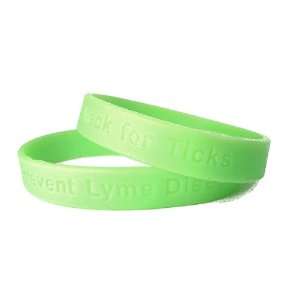  Lyme Disease   Check for Ticks reminder wristband   Adult 