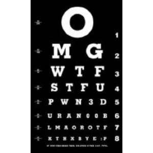  Eye Chart (2X Large): Everything Else