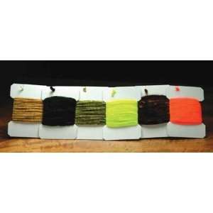  Fly Tying Material   Chenille, Large   white: Sports 