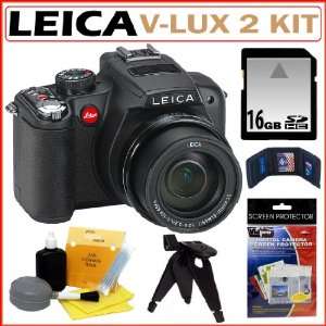  Leica V LUX 2 14.1 MP Digital Camera with 4.5 108mm Leica 