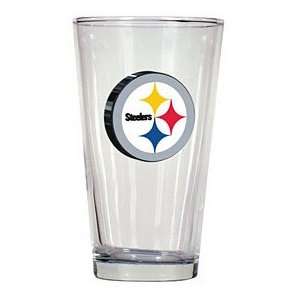  Pittsburgh Steelers Pint Glass: Sports & Outdoors