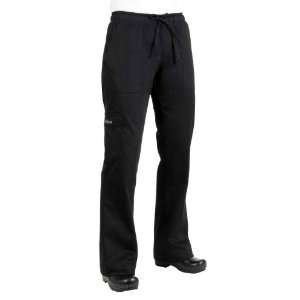   CPWO BLK Womens Cargo Chef Pants, Black, Size M: Home Improvement