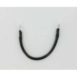 Drag Specialties Battery Cable   Translucent Black   12in 78 112 1