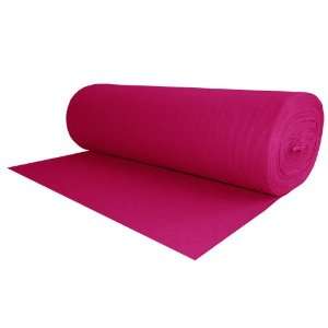 100% Wool Felt Fuchsia 1.2 MM Thick X 72 Inches Wide X 12 Yards Long 