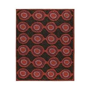   Freddy Chocolate 13700 Contemporary 8 x 10 Area Rug: Home & Kitchen