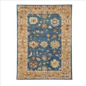  Beverly 1409 550 Mediterrean Blue Oriental Rug Size: 8 x 