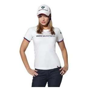  BMW Ladies Motorsport Fan T Shirt: Automotive