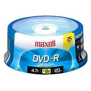 Maxell 16x Certified Dvd R 100 Pack Spindle 4.7Gb Capacity Bulk/Maxell 