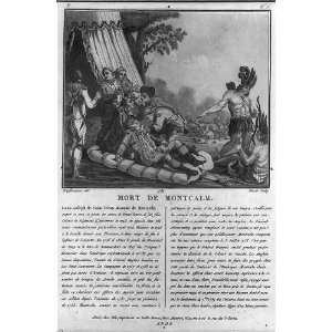   death of Marquis de Montcalm during siege of Quebec,1759 Home