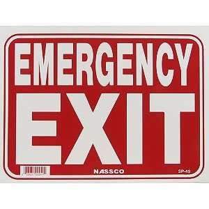  EMERGENCY EXIT Sign