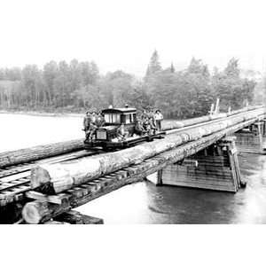 Over the Sauk River Theres Enough to Lose a Few   12x18 Framed Print 