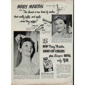  MARY MARTIN, Broadway star in SOUTH PACIFIC.  1950 