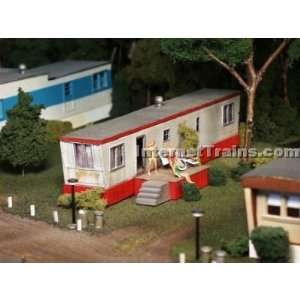  Nucomp HO Scale 1960s Basic Trailer Kit w/Porch 