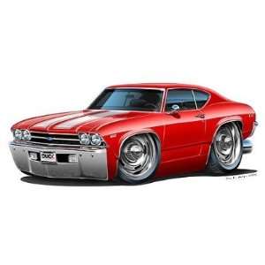  1969 Chevelle SS Car HUGE Wall Graphic Decal Vinyl Room 