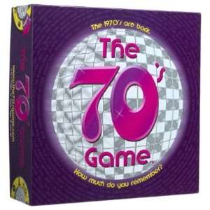  The 70s Game: A 1970s Trivia Board Game: Toys & Games