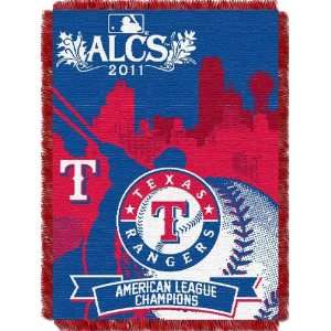  Texas Rangers 2011 ALCS Champs Commemorative Tapestry 