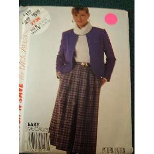  MISSES JACKET AND SKIRT SIZE 12 14 16 EASY STITCH N SAVE 