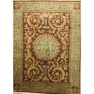   10x13 Hand Knotted CONTEMPORAY India Rug   101x136: Home & Kitchen